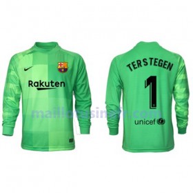 Maillot de Foot FC Barcelone Ter Stegen 1 Gardien Troisième 2021-22 Manches Longues
